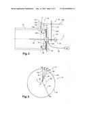 DEVICE FOR MEASURING AN INTERNAL OR EXTERNAL PROFILE OF A TUBULAR     COMPONENT diagram and image