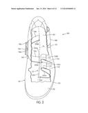 Footwear with Internal Harness diagram and image