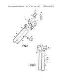 FIREARM WITH A VERTICALLY FILMING CAMERA diagram and image