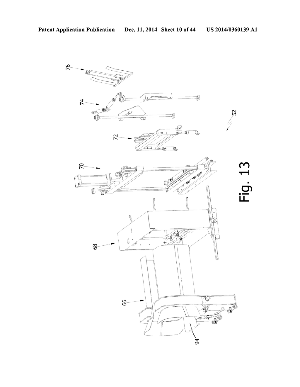 APPARATUS AND METHOD FOR OPENING BAGS IN BALE ENVELOPING APPARATUS - diagram, schematic, and image 11