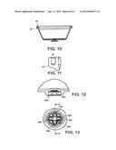 CAPSULE FOR PREPARING A BEVERAGE OR LIQUID FOOD AND SYSTEM USING BREWING     CENTRIFUGAL FORCE diagram and image