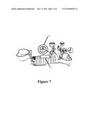 Portable Animal Watering, Feeding, and Waste Bag Storing Apparatus diagram and image