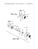 DISTRIBUTED CAVITY AIR PUMPING ASSEMBLY AND METHOD FOR A TIRE diagram and image