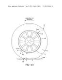 DISTRIBUTED CAVITY AIR PUMPING ASSEMBLY AND METHOD FOR A TIRE diagram and image