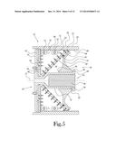 Tire Building Drum With Increased Range of Movement diagram and image