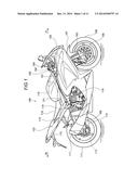 AIR CLEANER STRUCTURE OF MOTORCYCLE diagram and image