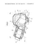 AIR CLEANER STRUCTURE OF MOTORCYCLE diagram and image