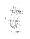 AIR CLEANER STRUCTURE OF MOTORCYCLE diagram and image