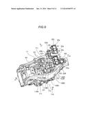 AIR CLEANER STRUCTURE OF MOTORCYCLE diagram and image