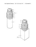 Locking medicine container diagram and image