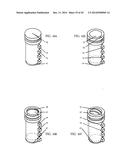 Locking medicine container diagram and image