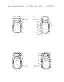 Locking medicine container diagram and image