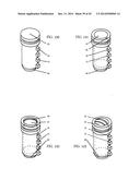 Locking medicine container diagram and image