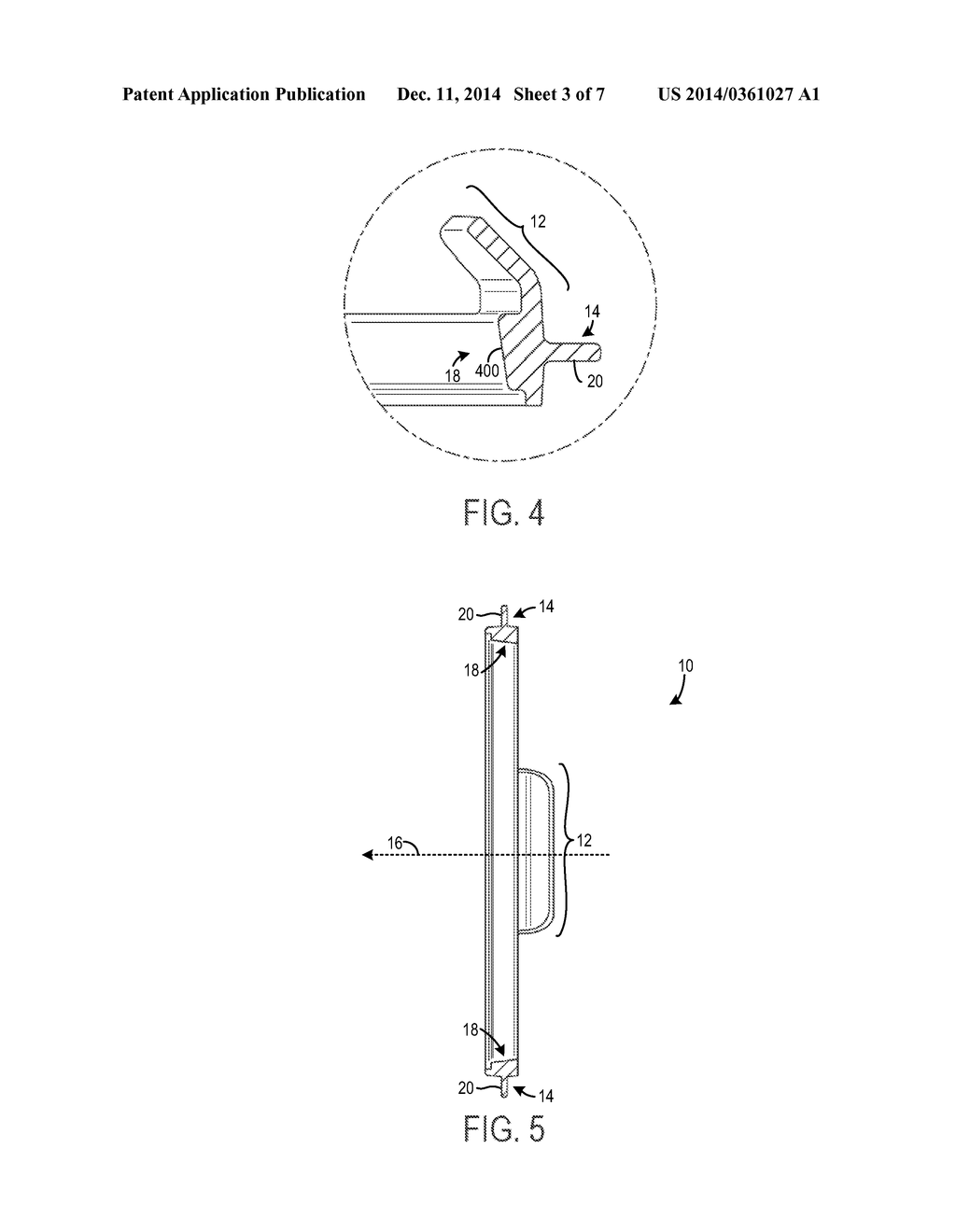 Container and Container Lid Assembly with a Removable Sealing Gasket - diagram, schematic, and image 04