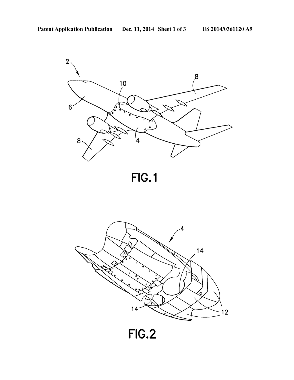 Flight Vehicle Fairing Having Vibration-Damping Blankets - diagram, schematic, and image 02