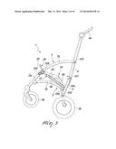 FOLDING CHASSIS FOR PUSH-CHAIRS, BABY CARRIAGES AND THE LIKE diagram and image