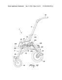 FOLDING CHASSIS FOR PUSH-CHAIRS, BABY CARRIAGES AND THE LIKE diagram and image