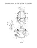 WHEEL BEARING AND BEARING DEVICE diagram and image