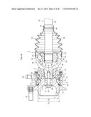 WHEEL BEARING AND BEARING DEVICE diagram and image