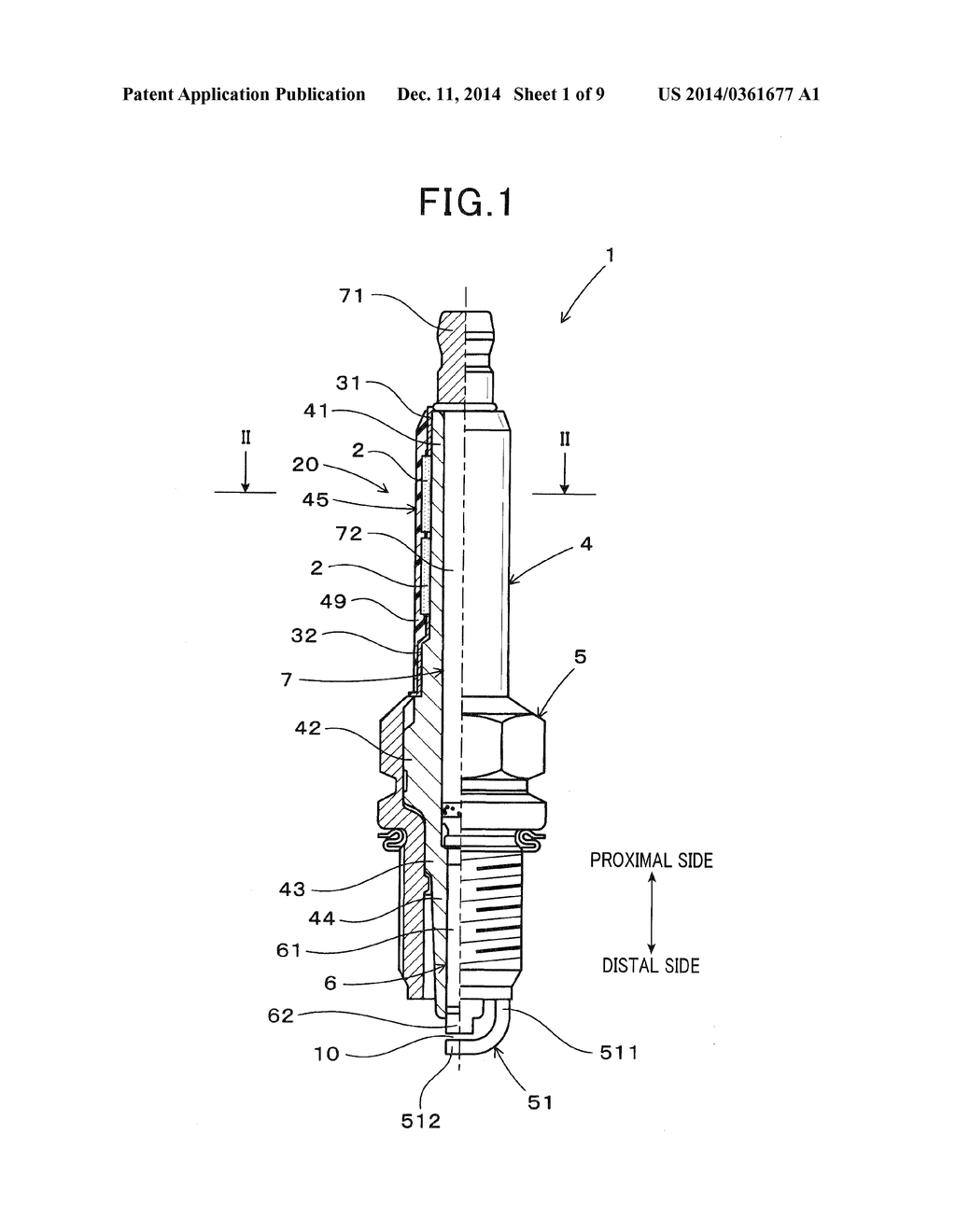 SPARK PLUG FOR INTERNAL COMBUSTION ENGINE - diagram, schematic, and image 02