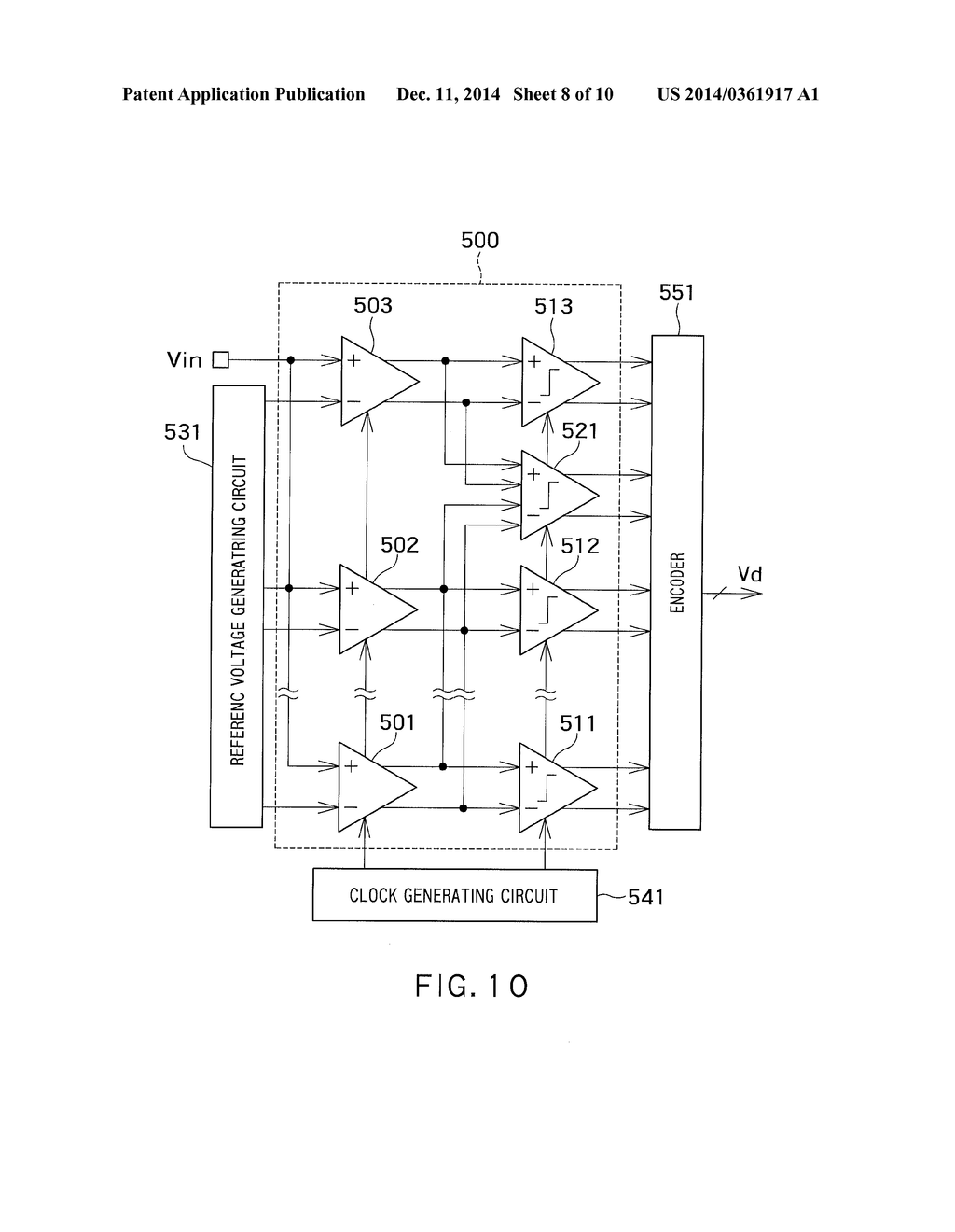 COMPARING CIRCUIT AND A/D CONVERTER - diagram, schematic, and image 09