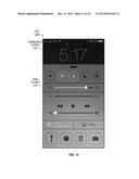 CONTENT ADJUSTMENT IN GRAPHICAL USER INTERFACE BASED ON BACKGROUND CONTENT diagram and image