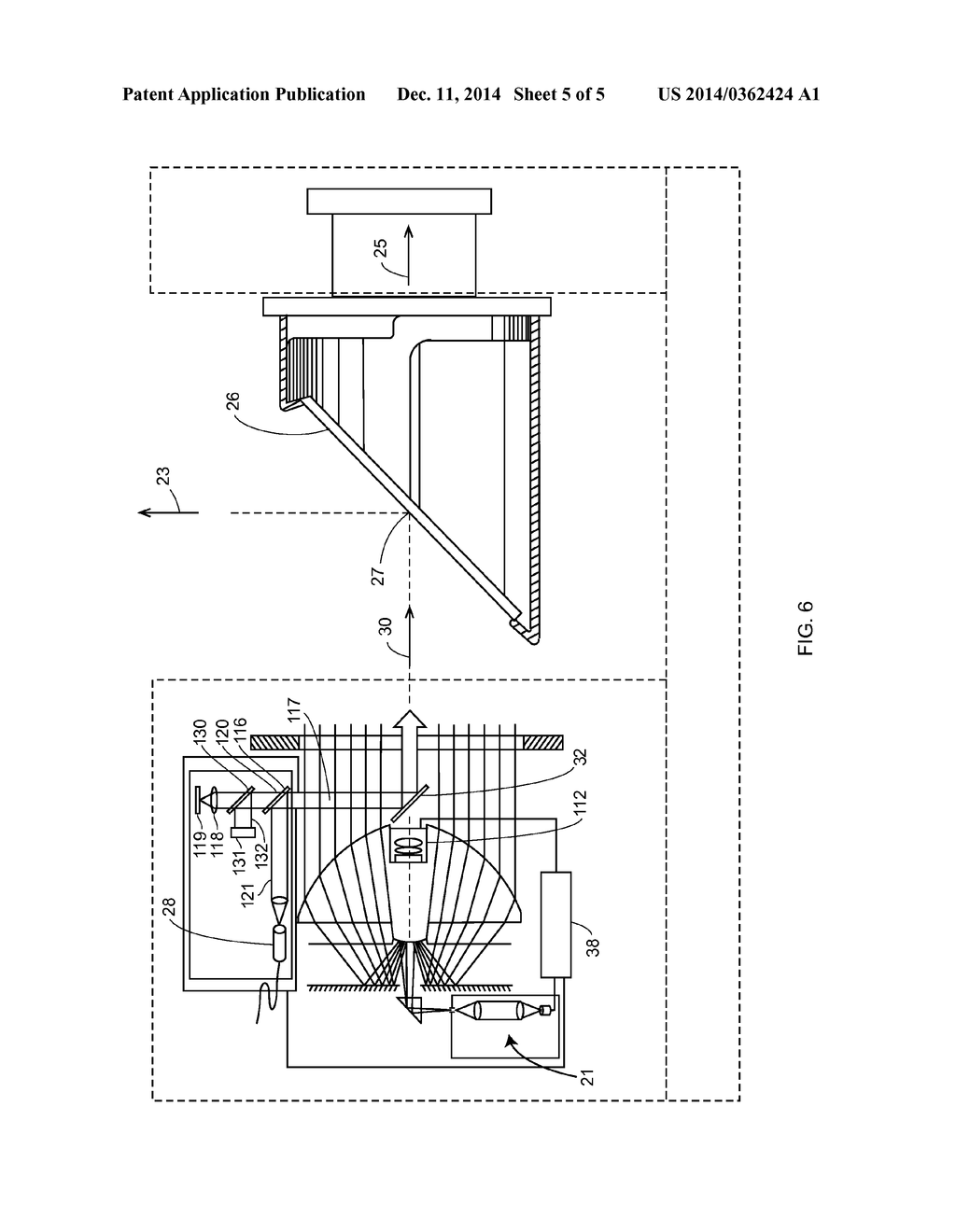 THREE-DIMENSIONAL SCANNER WITH DICHROIC BEAM SPLITTERS TO CAPTURE A     VARIETY OF SIGNALS - diagram, schematic, and image 06