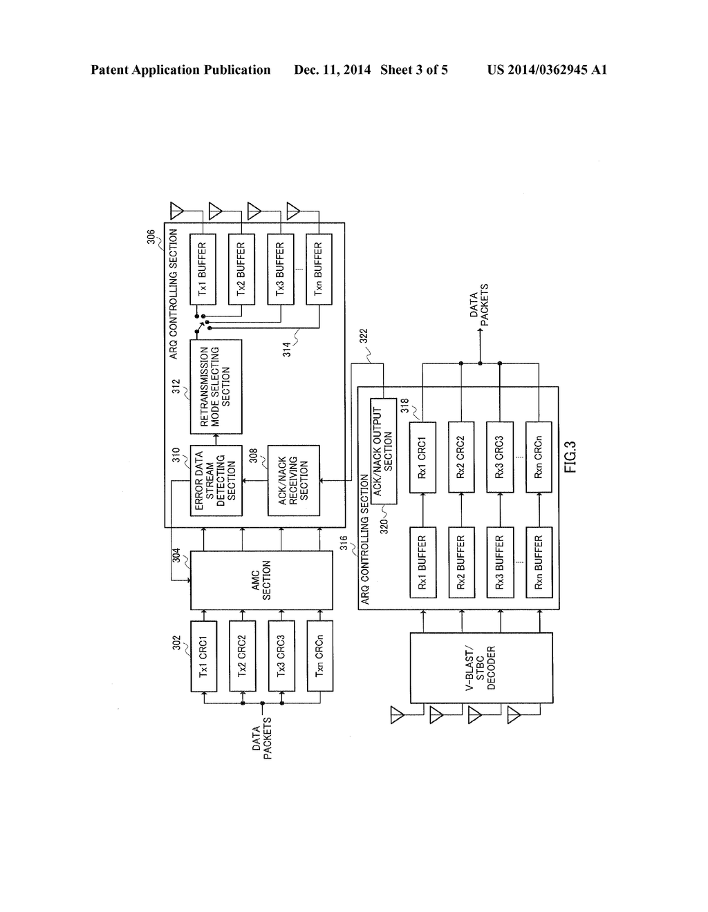 AUTOMATIC RETRANSMISSION IN COMMUNICATIONS SYSTEMS - diagram, schematic, and image 04