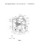 Multiple color extrusion type three dimensional printer diagram and image