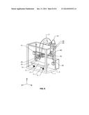 Multiple color extrusion type three dimensional printer diagram and image