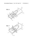 THERMOPLASTIC ARTICLE FOR MOUNTING TO A SUPPORT STRUCTURE diagram and image