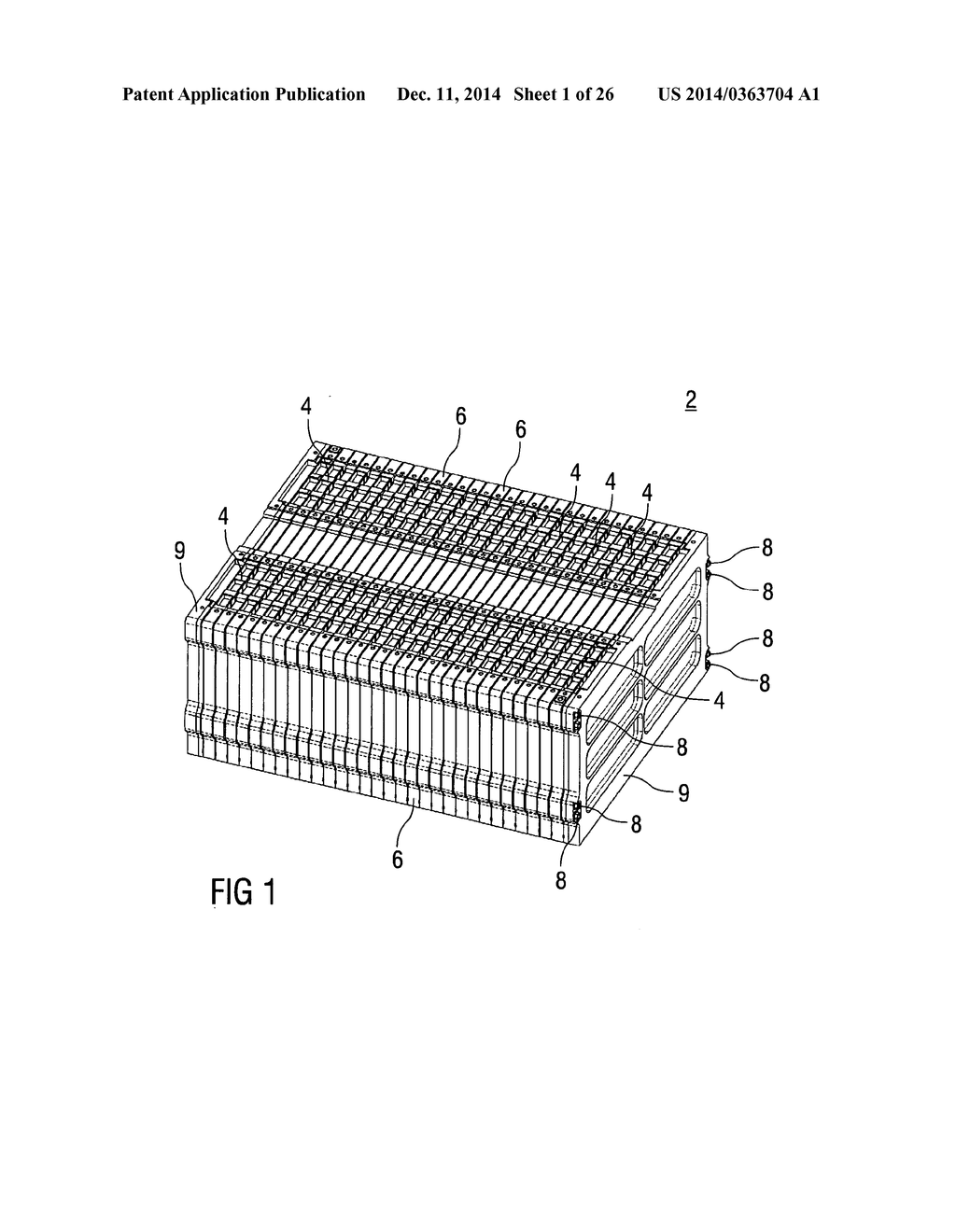 Battery Comprising a Number of Individual Cells Connected Electrically to     One Another and Method for Maintaining, Repairing and/or Optimizing such     a Battery - diagram, schematic, and image 02