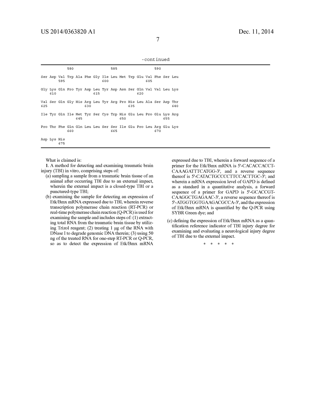 METHOD FOR DETECTING AND EXAMINING TRAUMATIC BRAIN INJURY IN VITRO - diagram, schematic, and image 20