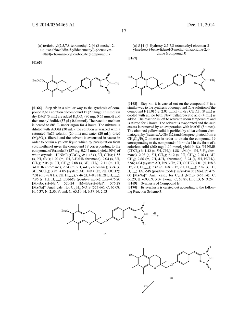 THIAZOLIDINEDIONE DERIVATIVES, PREPARATION THEREOF AND USE THEREOF IN     CANCER TREATMENT - diagram, schematic, and image 18