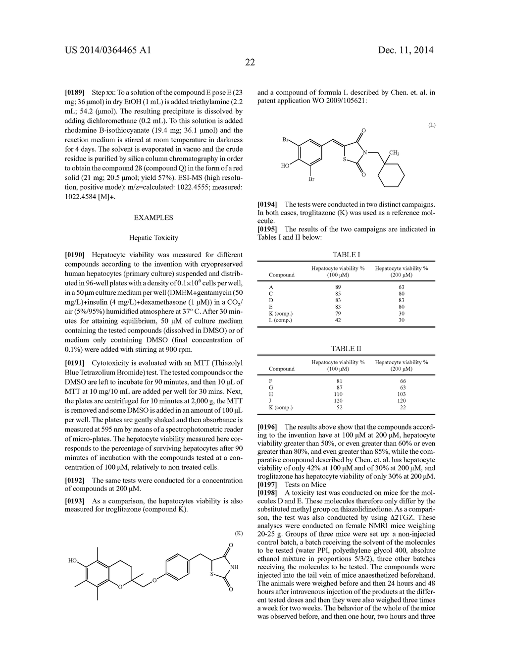 THIAZOLIDINEDIONE DERIVATIVES, PREPARATION THEREOF AND USE THEREOF IN     CANCER TREATMENT - diagram, schematic, and image 23