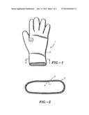 COATED ELASTOMERIC ARTICLE AND METHOD FOR MAKING A COATED ELASTOMERIC     ARTICLE diagram and image