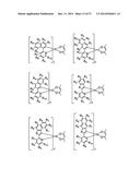 FUNCTIONALIZED TRIPLET EMITTERS FOR ELECTRO-LUMINESCENT DEVICES diagram and image