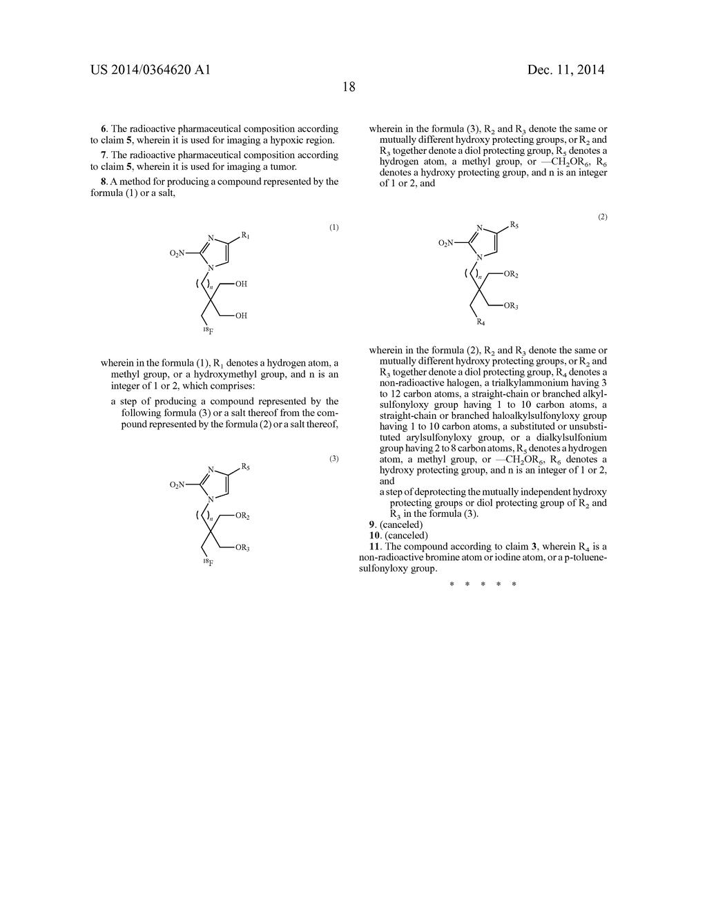 RADIOACTIVE FLUORINE-LABELED COMPOUND - diagram, schematic, and image 27