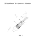 AUTOMATIC-LOCKING SAFETY NEEDLE COVERS AND METHODS OF USE AND MANUFACTURE diagram and image