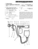 MEDICAL SPRAYING DEVICE WITH PRESSURE RELIEF VALVE, AND METHOD FOR     PRODUCING A SPRAY CONE diagram and image