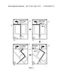 Navigation Peek Ahead and Behind in a Navigation Application diagram and image