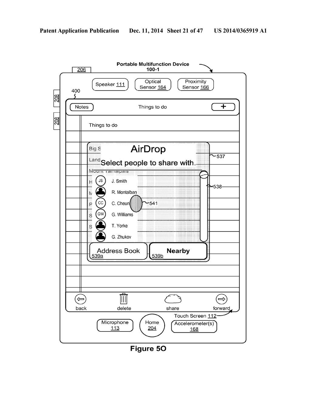 DEVICE, METHOD, AND GRAPHICAL USER INTERFACE FOR SHARING CONTENT FROM A     RESPECTIVE APPLICATION - diagram, schematic, and image 22