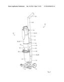 Upright Vacuum Cleaner diagram and image