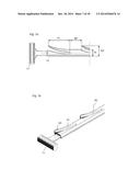 MECHANICAL LOCKING OF FLOOR PANELS WITH A FLEXIBLE BRISTLE TONGUE diagram and image