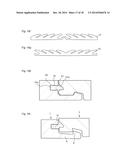 MECHANICAL LOCKING OF FLOOR PANELS WITH A FLEXIBLE BRISTLE TONGUE diagram and image