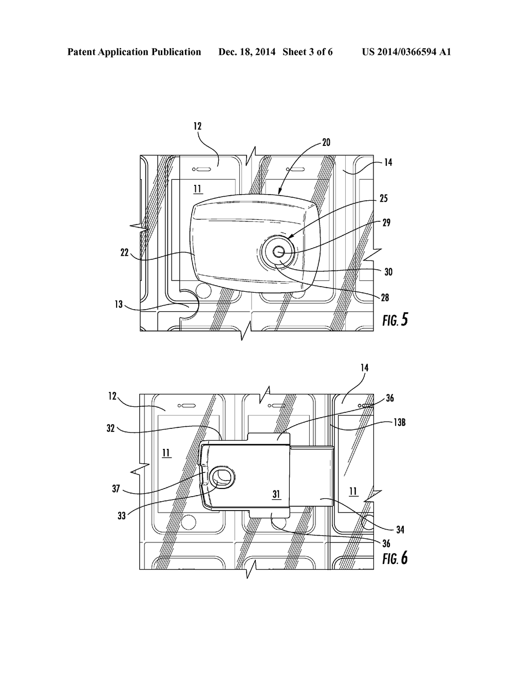 CABINET LOCK FOR USE WITH PROGRAMMABLE ELECTRONIC KEY - diagram, schematic, and image 04