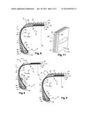 KIT AND METHOD FOR THE TEMPORARY ATTACHMENT OF AN ELECTRONIC DEVICE TO A     SUPPORT OF A TYRE CASING diagram and image