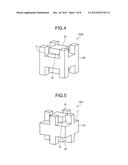 ELECTRONIC COMPONENT MOUNTING STRUCTURE diagram and image