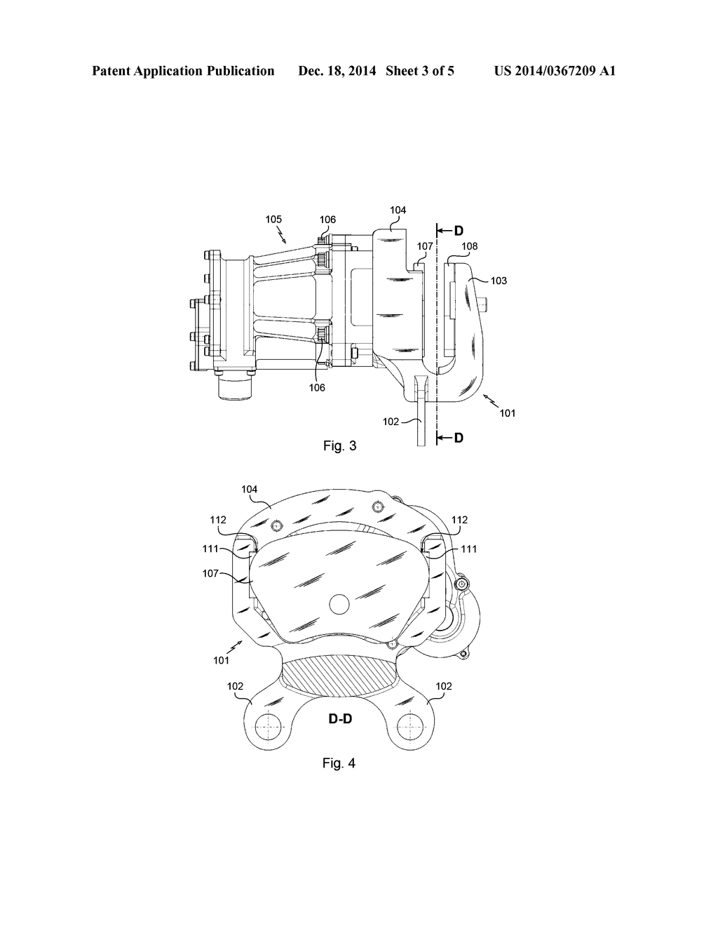 WHEEL BRAKE FOR AN AIRCRAFT, IN PARTICULAR FOR A HELICOPTER - diagram, schematic, and image 04