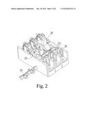 Plastic-shell-encased circuit breaker having automatic locking function diagram and image